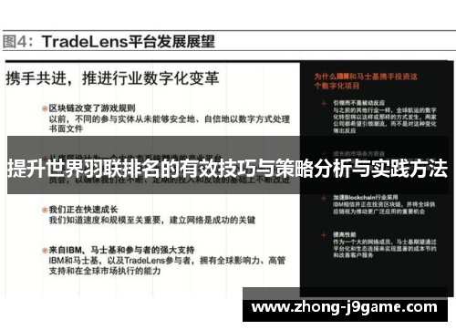 提升世界羽联排名的有效技巧与策略分析与实践方法